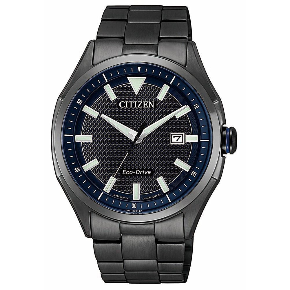 Citizen Black Steel Men's Eco-Drive Watch AW1147-52L – The Watch Factory  Australia
