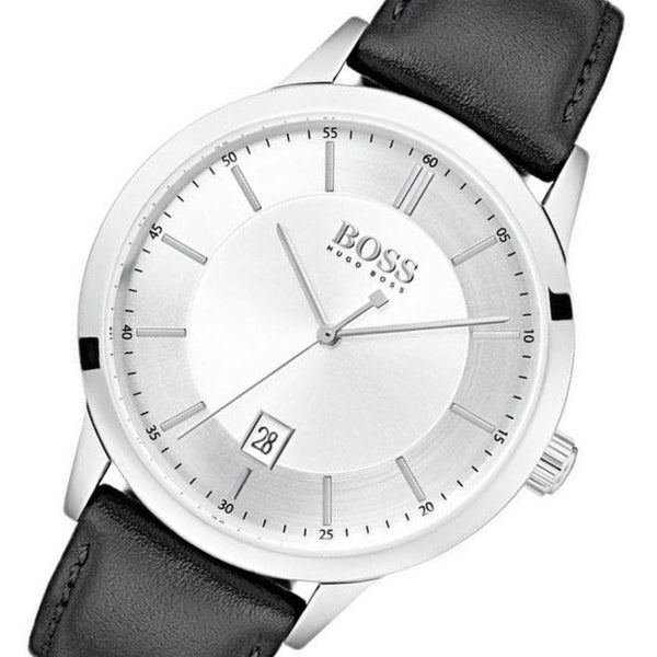 hugo boss black officer watch