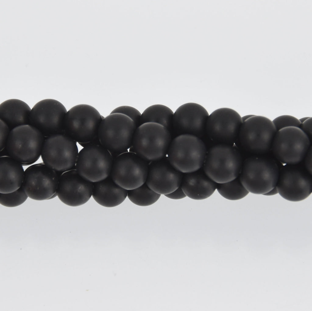 black onyx beads