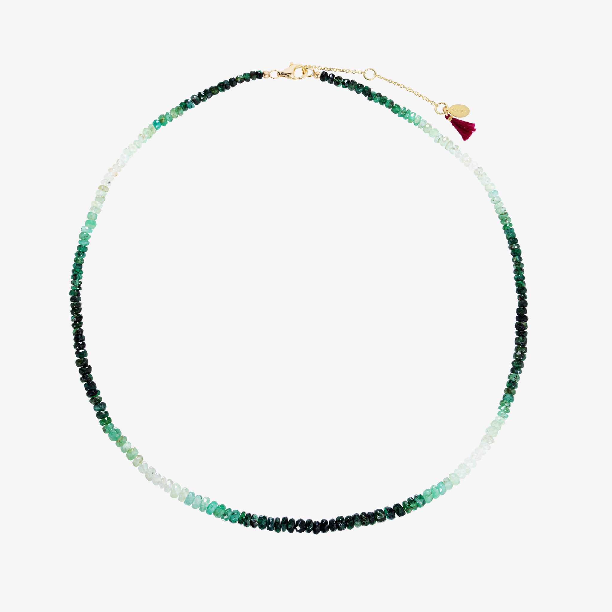Aisha Necklace Wrap - Emerald