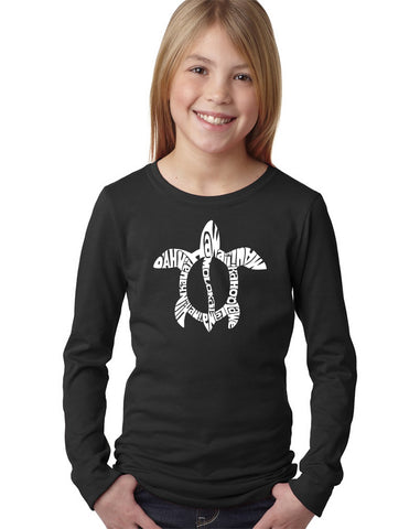 Girl's Long Sleeve - SAVE THE WHALES