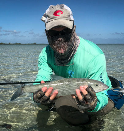Andy with an Andros bonefish.