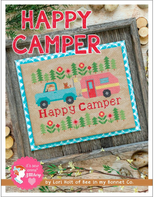 Lori Holt Vintage Happy Camper Cross Stitch pattern