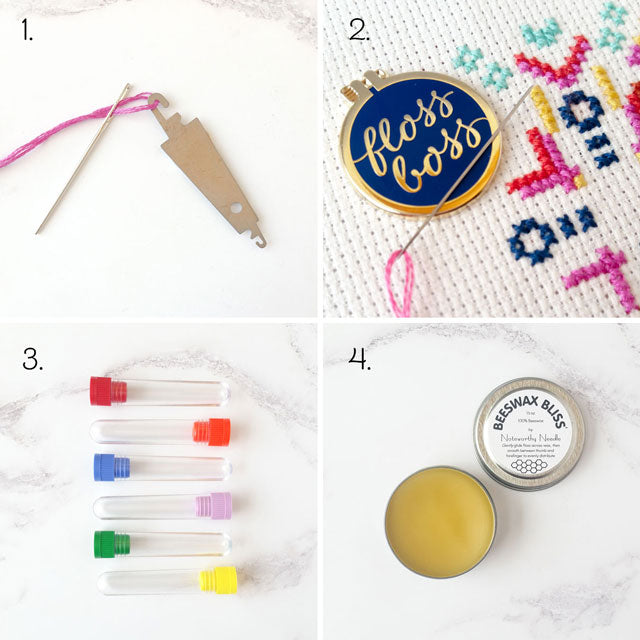 Top tools and notions for cross stitch and embroidery