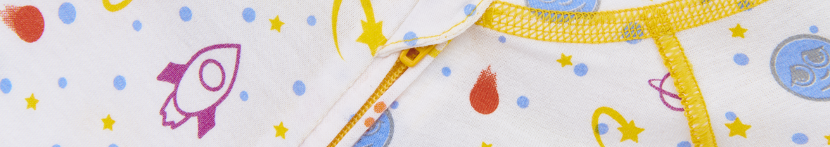 Eczema Pajamas Clos-up Fabric Image
