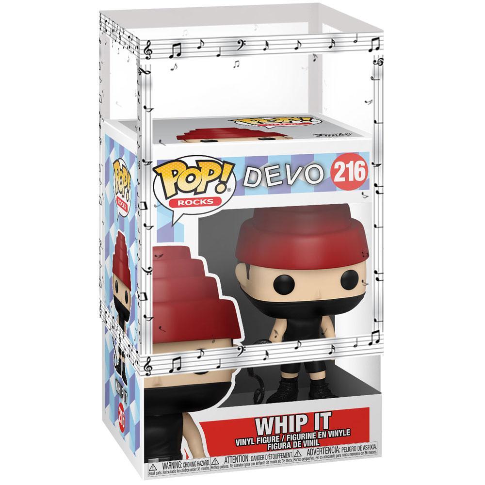 Funko - PRE-ORDER: Funko POP Rocks: Devo - Whip It With Whip With Musical Sleeve