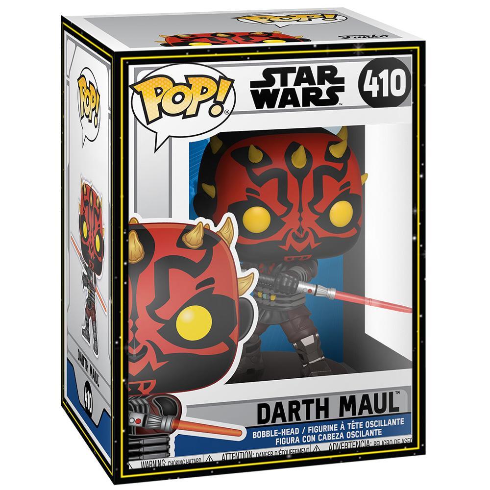Funko - PRE-ORDER: Funko POP Star Wars: Clone Wars - Darth Maul With PPJoe SW Sleeve