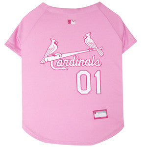 st louis cardinals dog jersey