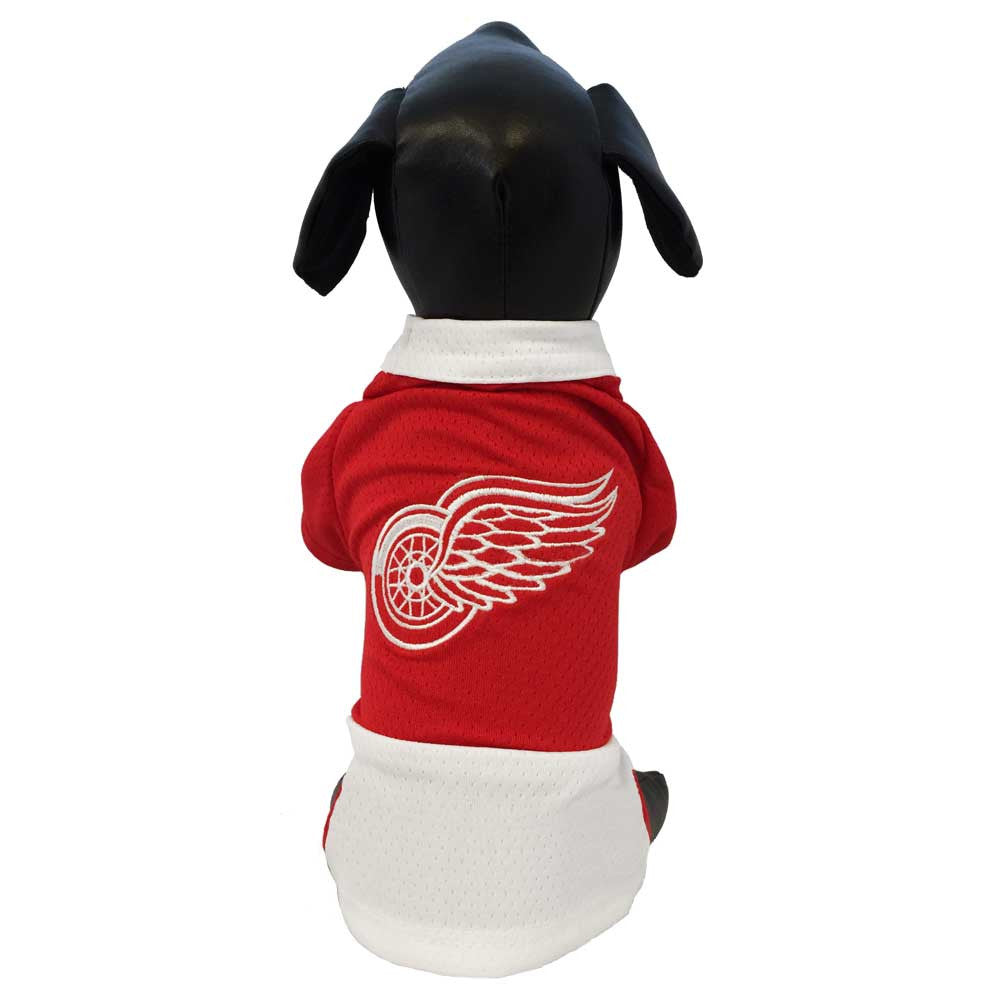 detroit red wings dog jersey