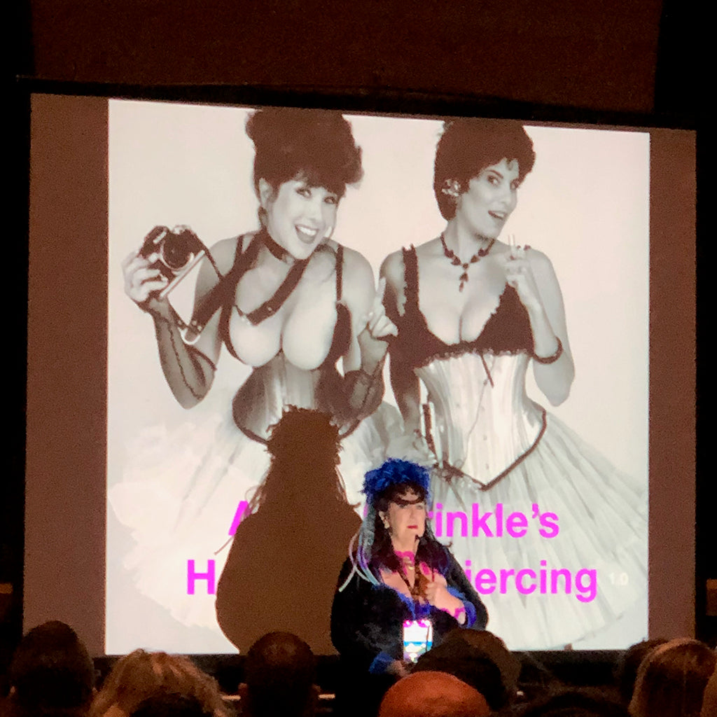 Annie Sprinkle lecture at APP 2019