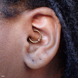 Daith piercing by Zach