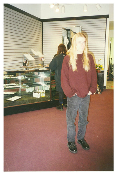 James Weber at Infinite Body Piercing in 1995