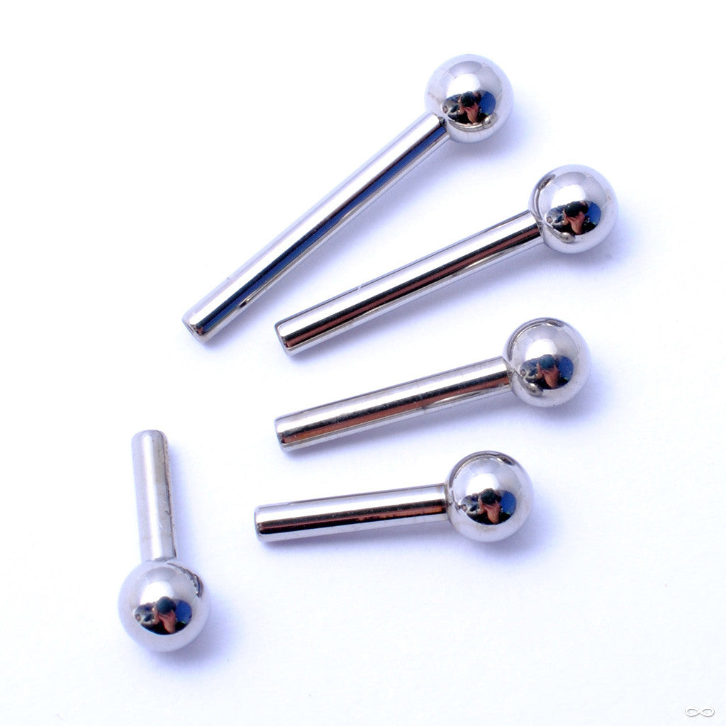 NeoMetal 16g Straight Titanium Posts