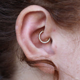 Daith piercing by Andru