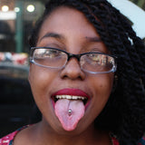 Tongue piercing by John