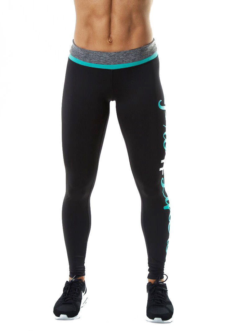 PRO #LIFTERS AQUA PRINTED LEGGINGS
