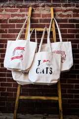 Canvas Tote Bags Graphic Prints