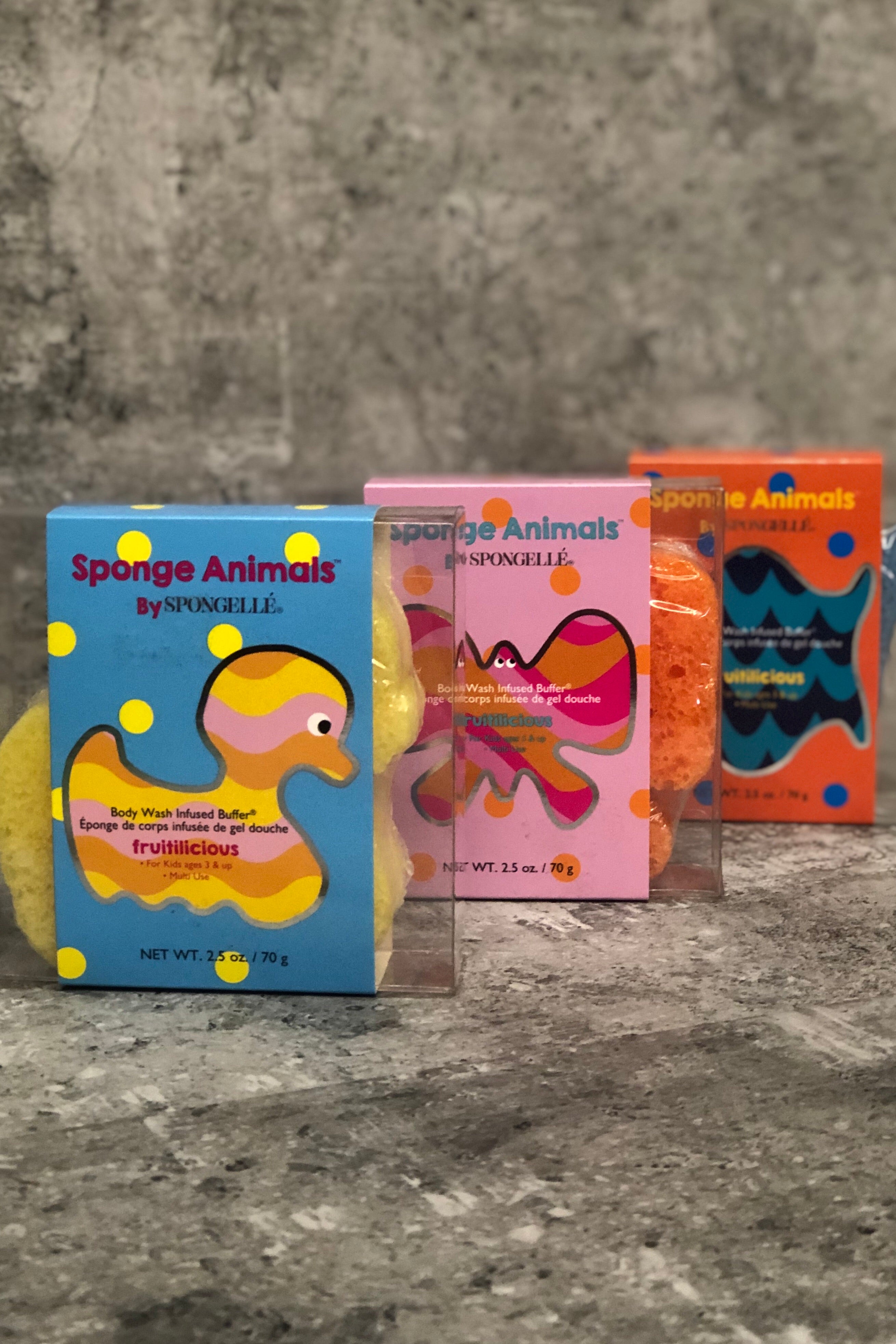 Sponge Animal Bath Scrubbie
