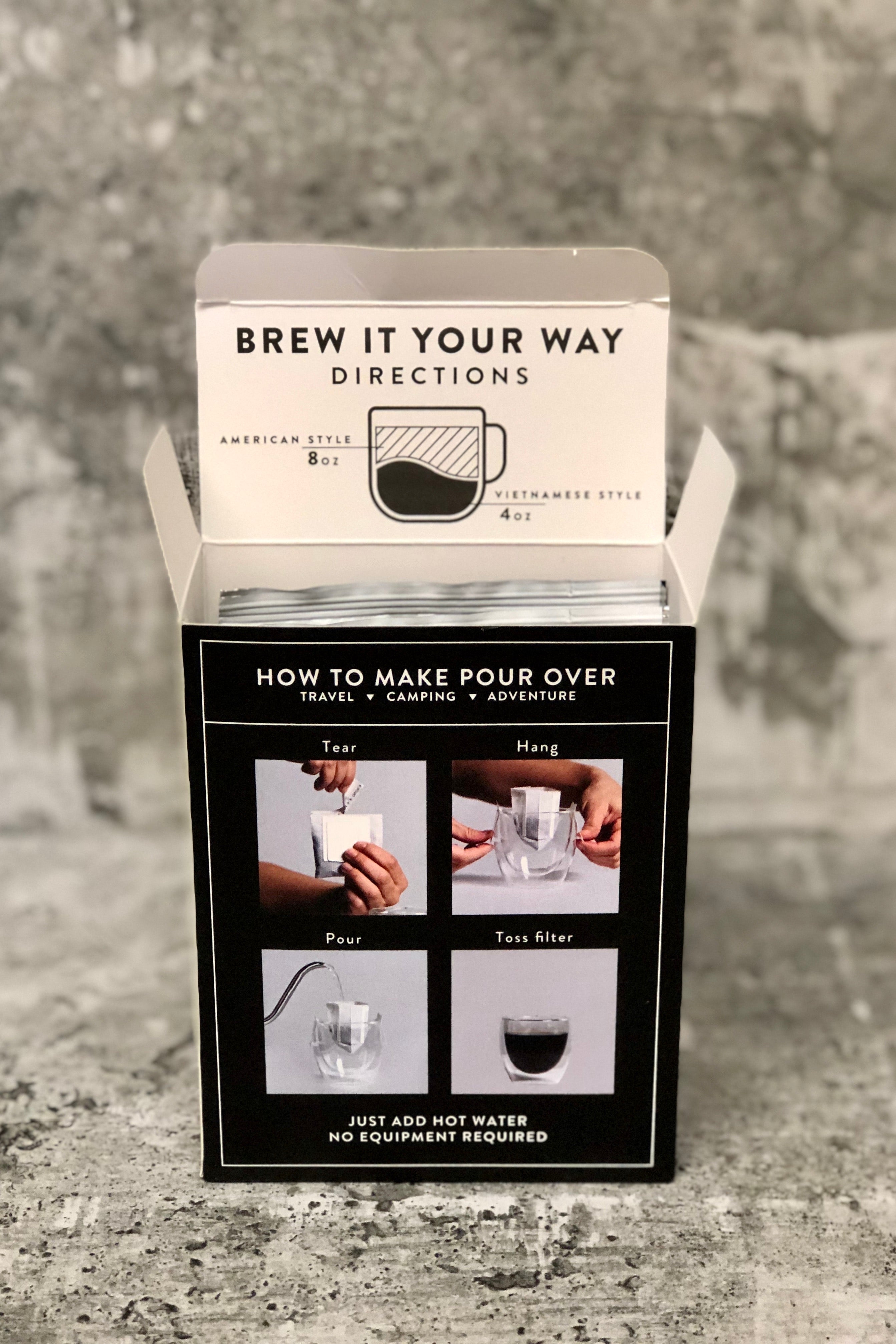 Copper Cow Pour Over Coffee