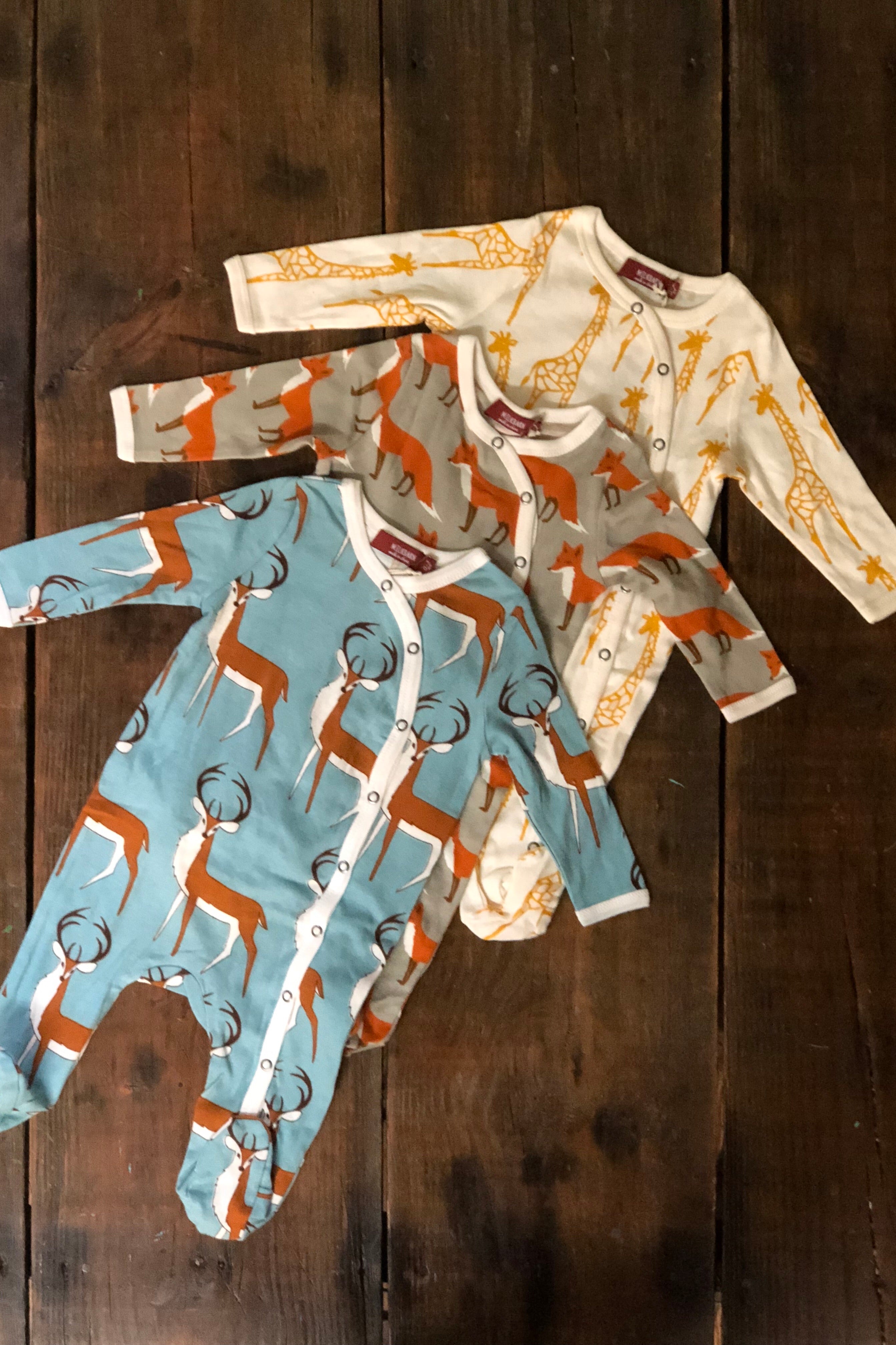 Organic Cotton Footed Romper