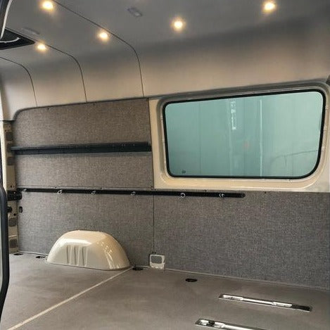 2007 + Sprinter Van Wall Liner Kit, 170"High Roof, Upholstered (no pan