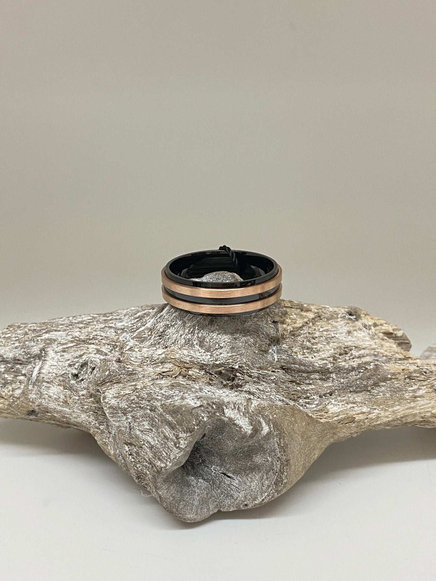 Bague en Acier inoxydable, dessinée par Arz Steel Montréal AS-R75 Arz Steel