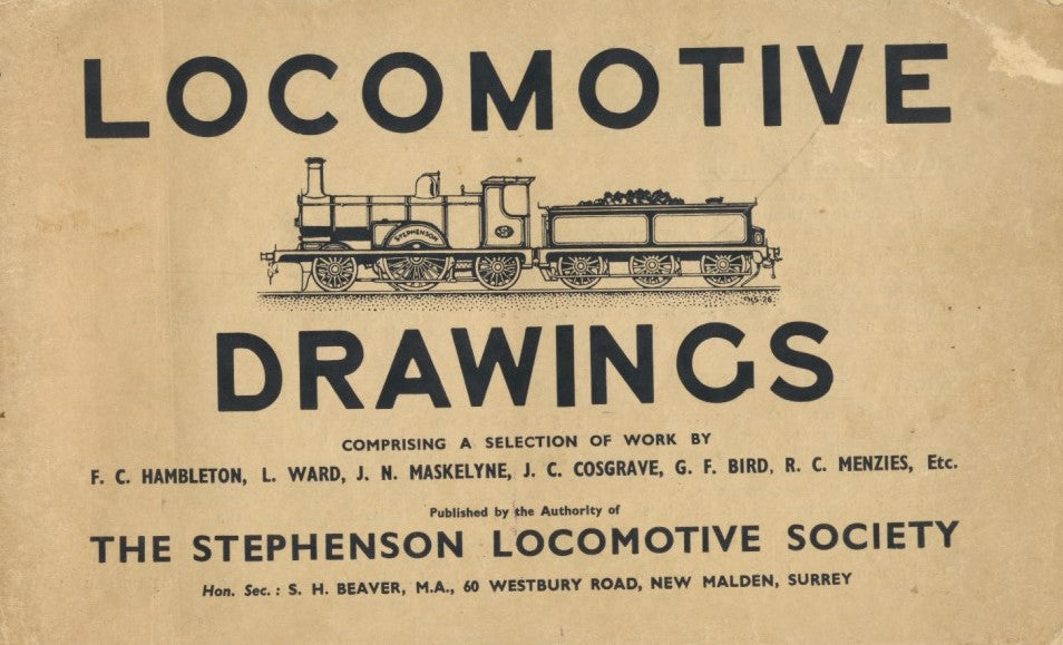 Locomotive Drawings Rail Books