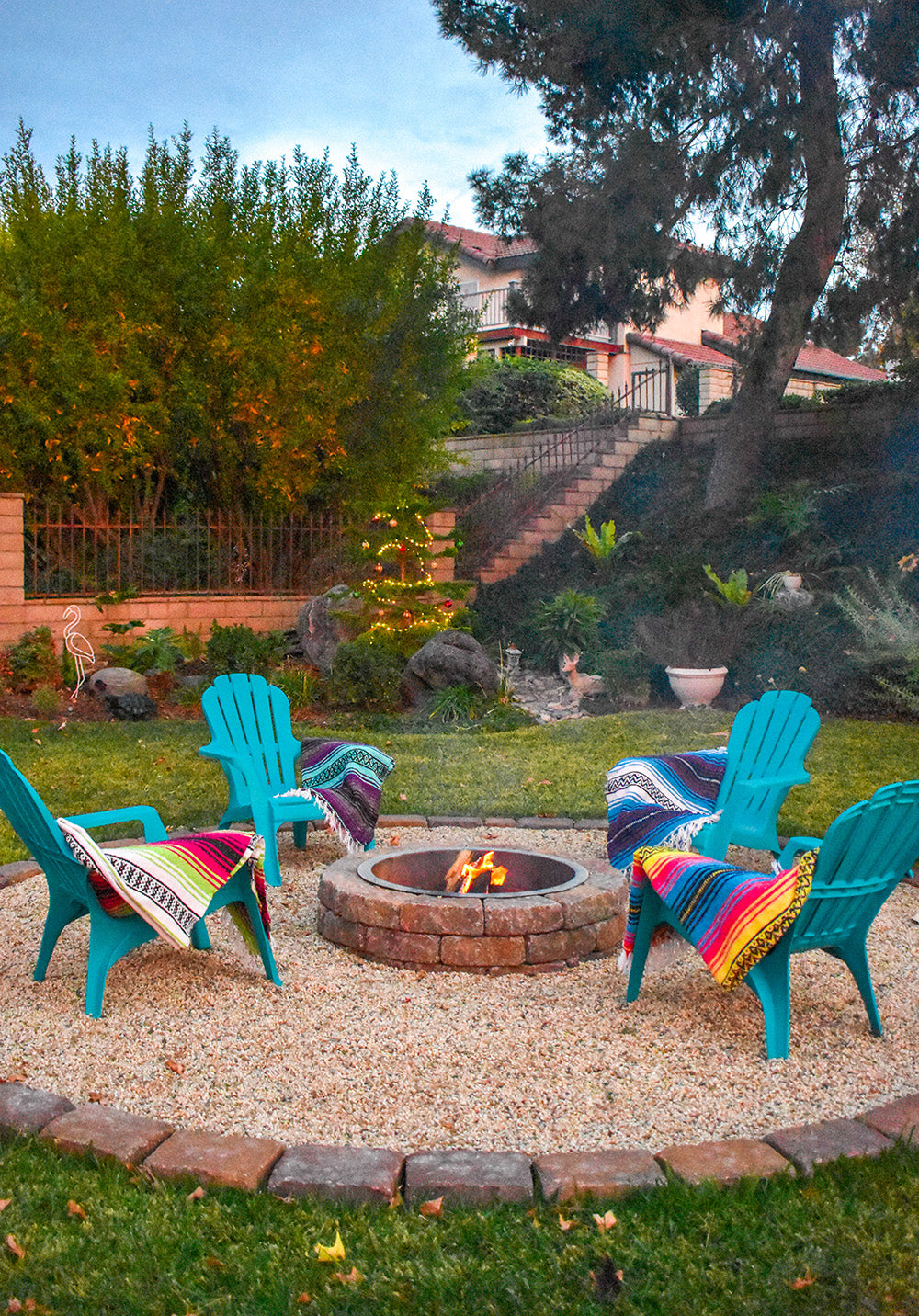 Make Christmas memories with the family around the fire pit this year - Davis Taylor Trading Co.