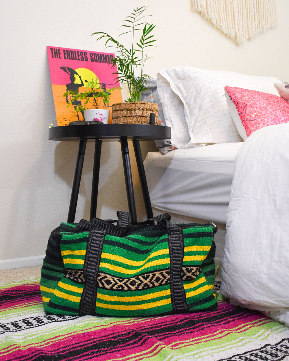 Wanderlust Must Haves - The Wanderlust Weekender Bag. Get ready to pack your bags for weekend adventure or an overnight sleep over.