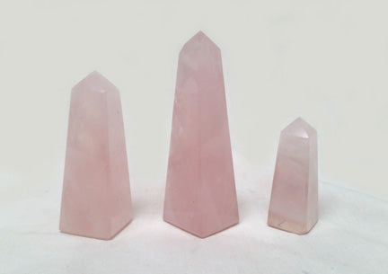 Rose Quartz Obelisk