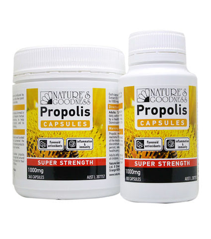 propolis super strength 1000mg 100/365 capsules