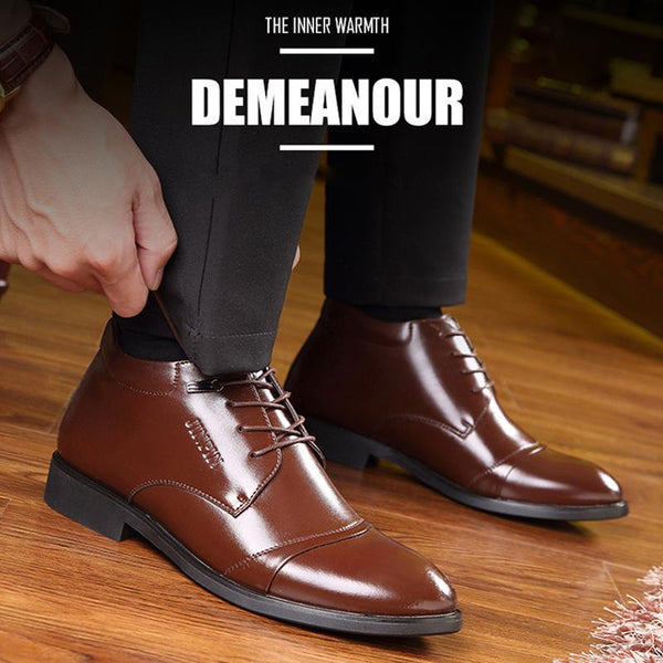 warm dress boots mens