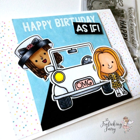 #thefrolickingfairy #kindredstamps #90sgirls #asif #whatever #omg #copiccoloring #plannerclips #jeep #happybirthday #birthdaycard #handmadecards #ilovethe90s