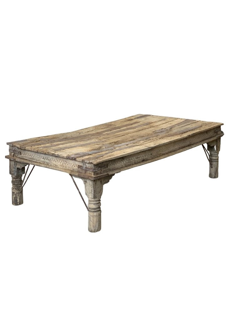 rustic indian coffee table