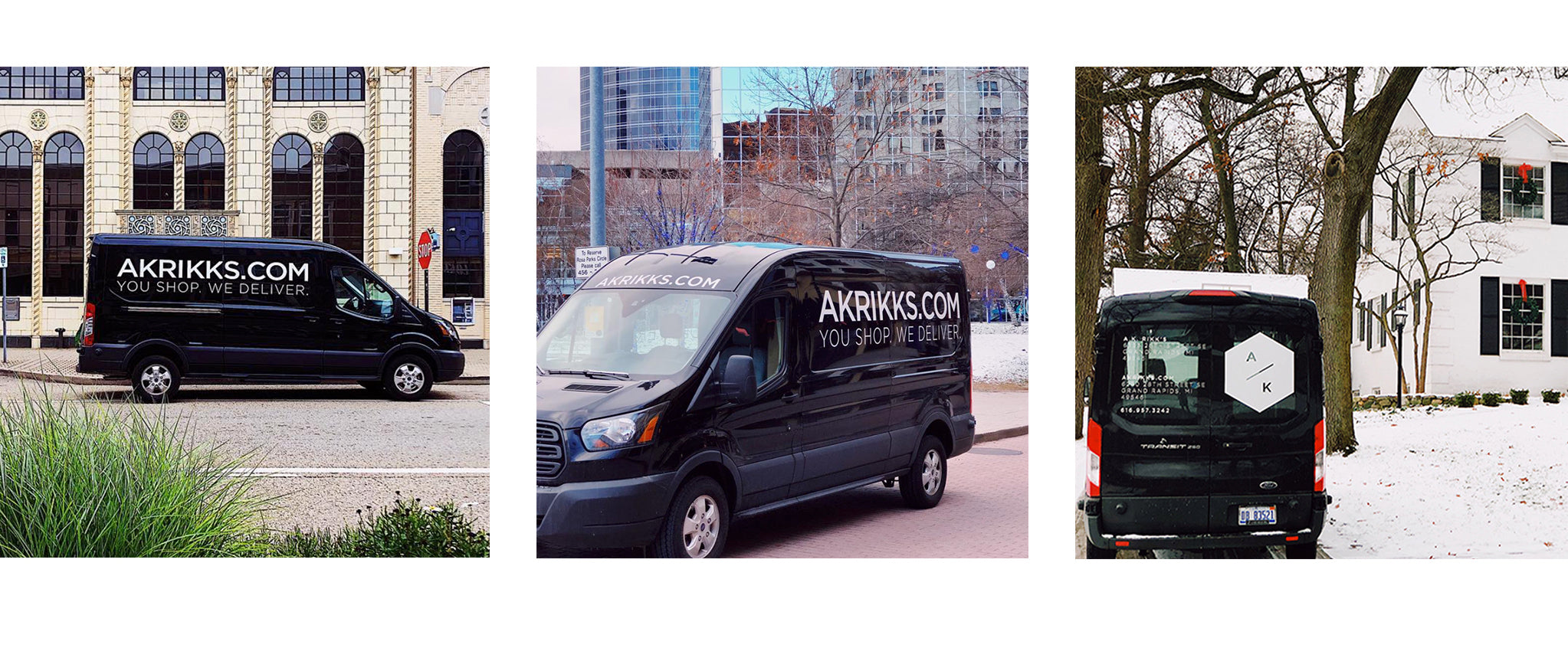 A.K. Rikk's Local Delivery Van: You Shop, We Deliver in Grand Rapids, Michigan