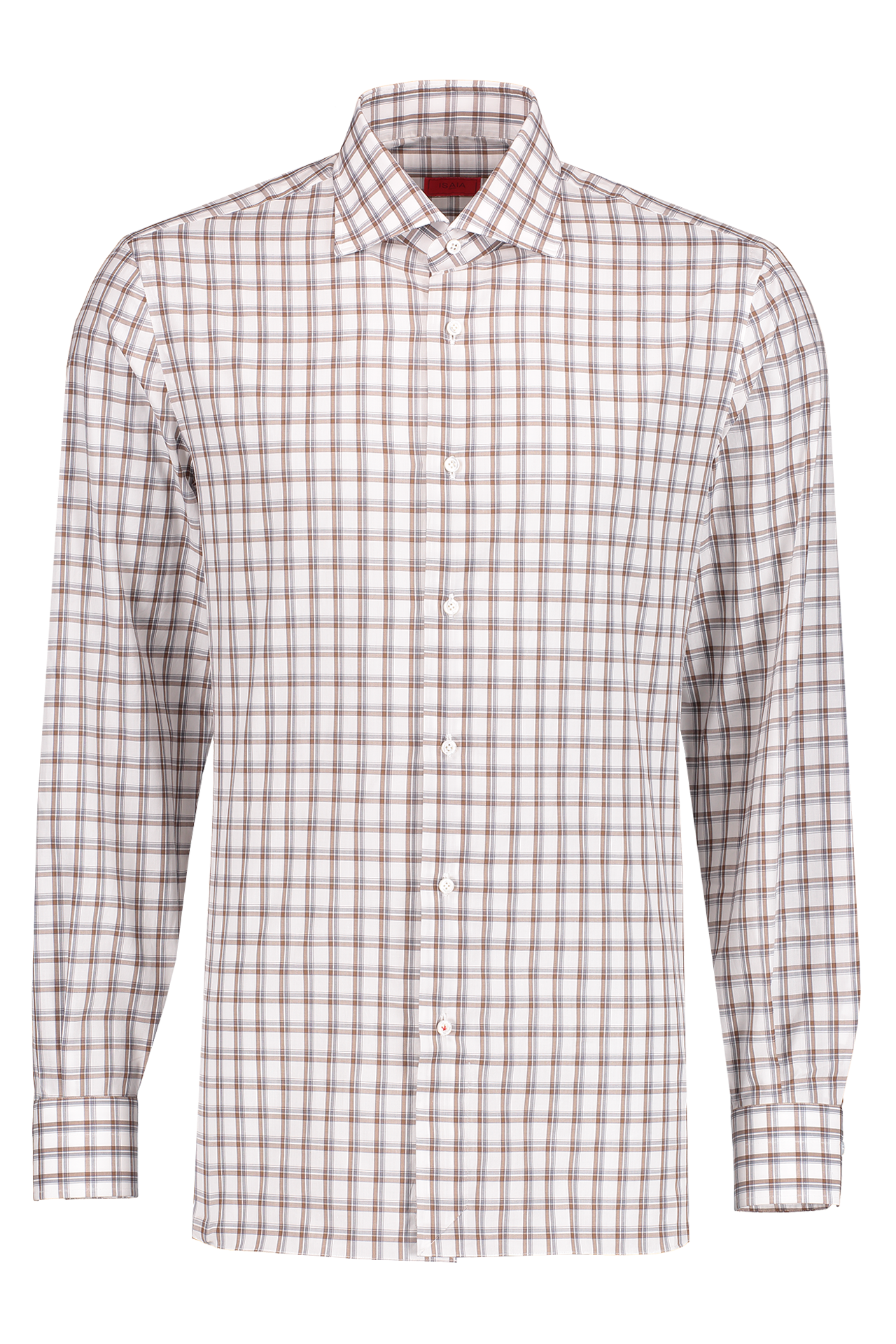 Tan/Grey Check Woven (1900500418675)(1900500418675)
