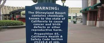 Even Disneyland Can't Escape Prop 65