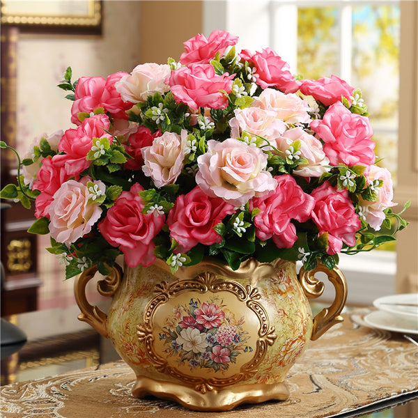 Image result for vase of beautiful roses