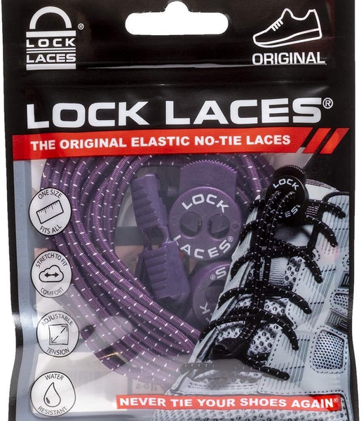 purple lock laces