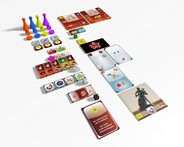 The Gallerist Deluxe Kickstarter Eagle Gryphon Games The Game Steward TheGameSteward