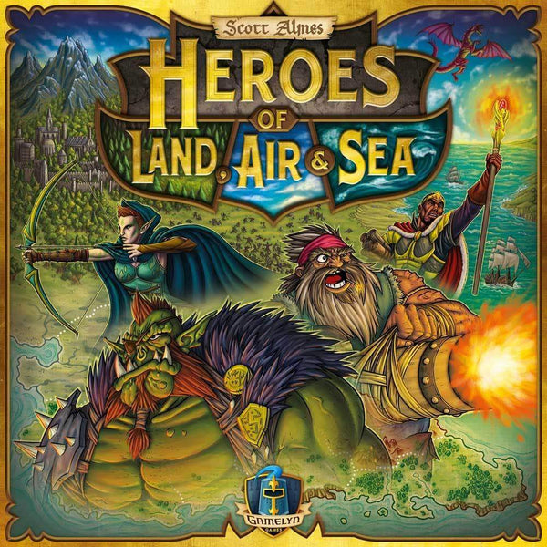 Heroes of Land Air & Sea Board Game by Gamelyn Games Glyhlas01 for sale online 