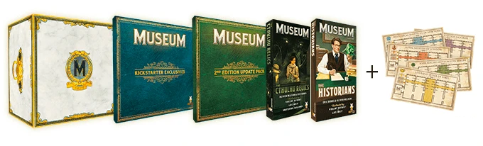 Museum Board Game Expansion The Game Steward Kickstarter Edition Shop 1425