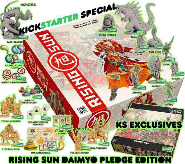 KONEKO Rising Sun CMoN bushido D&D RPG mini ghoul Daimyo 32 mm Kickstarter