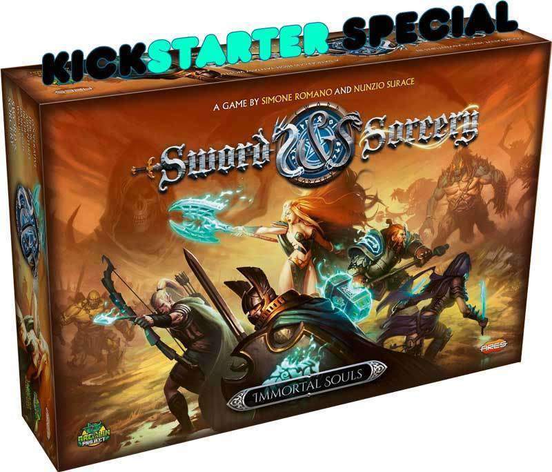 Sword And Sorcery Immortal Hero Pledge Kickstarter Board Game The Game Steward 4954