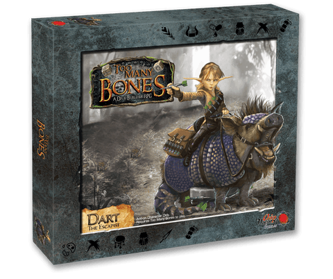 Too Many Bones: Dart Pre-Order Board Game Geek, Games, Board Games, Kickstarter Board Games Expansions, Board Games Expansions, Chip Theory Games, Too Many Bones Dart, Kickstarter Board Games, Cooperative Games, Deck Chip Theory Games KS000143H