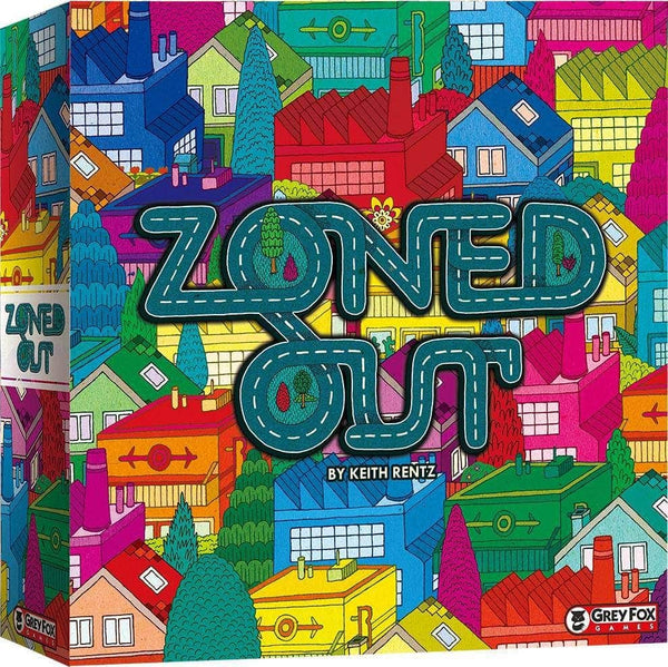 Zoned Out Core Game Retail Edition Retail Board Game The Game Steward 6946