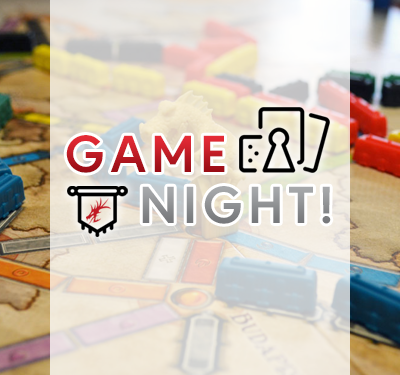 Soirée Jeu le 12 Octobre / Game Night on October 12th!!!