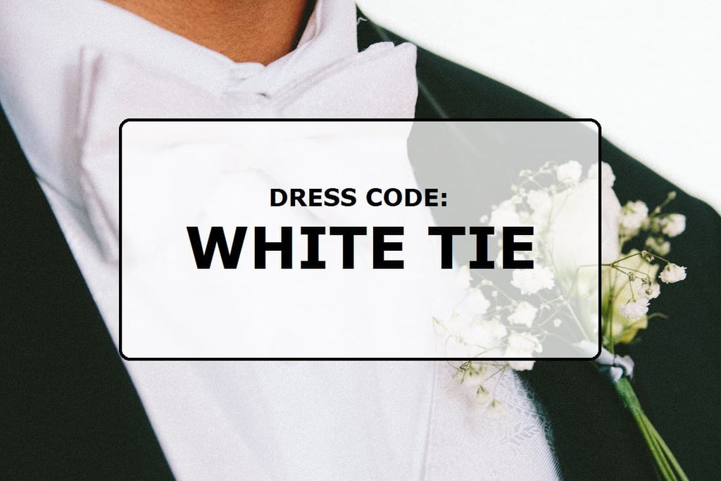 Dress code: White tie