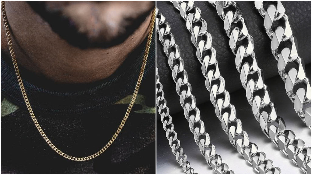 Most popular curb chain necklaces for men