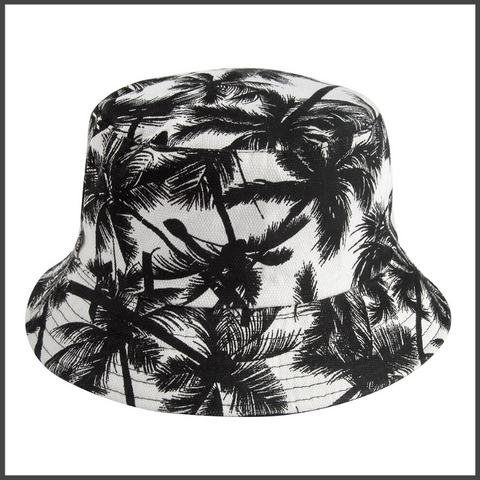 Reversible bucket hat for men